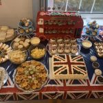 Care Home Coronation buffet display