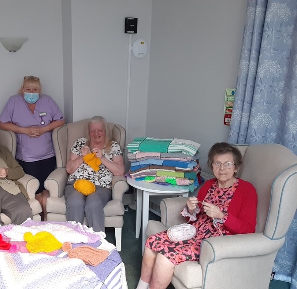 Kingland House Residential Home's 'Knit & Natter' Afternoon Brings
